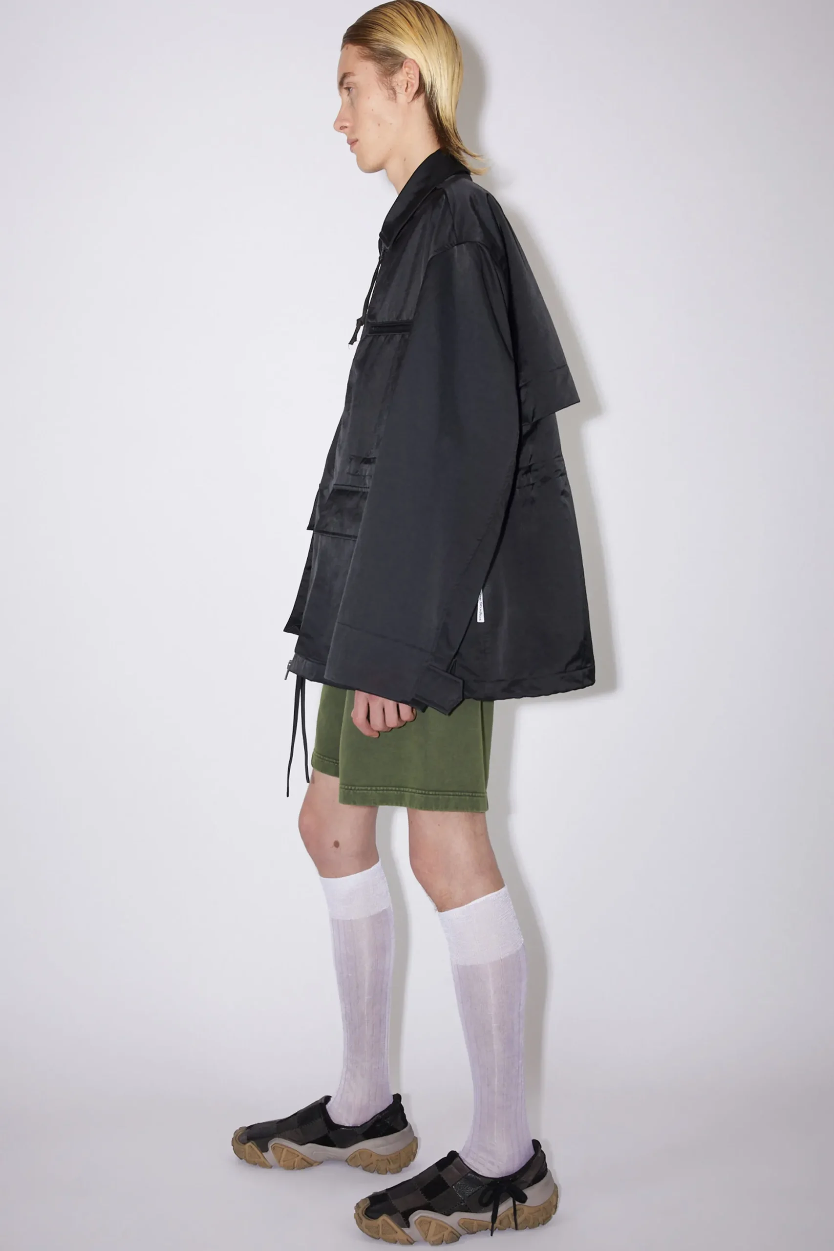 Satin-Jacke