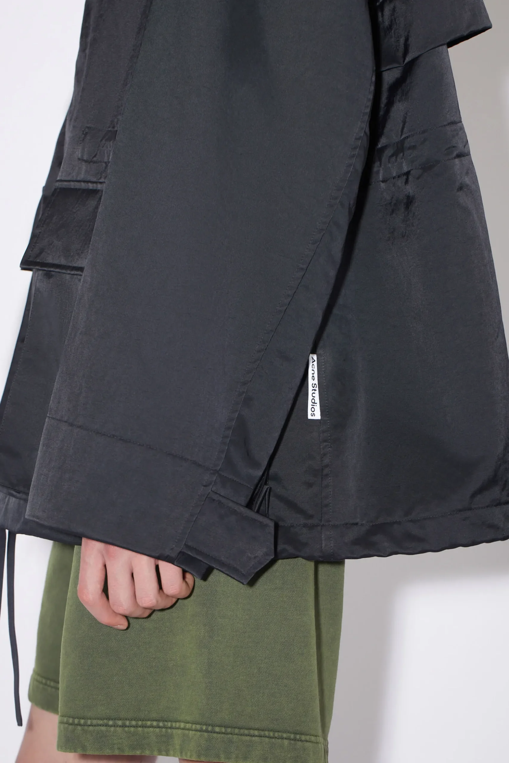Satin-Jacke