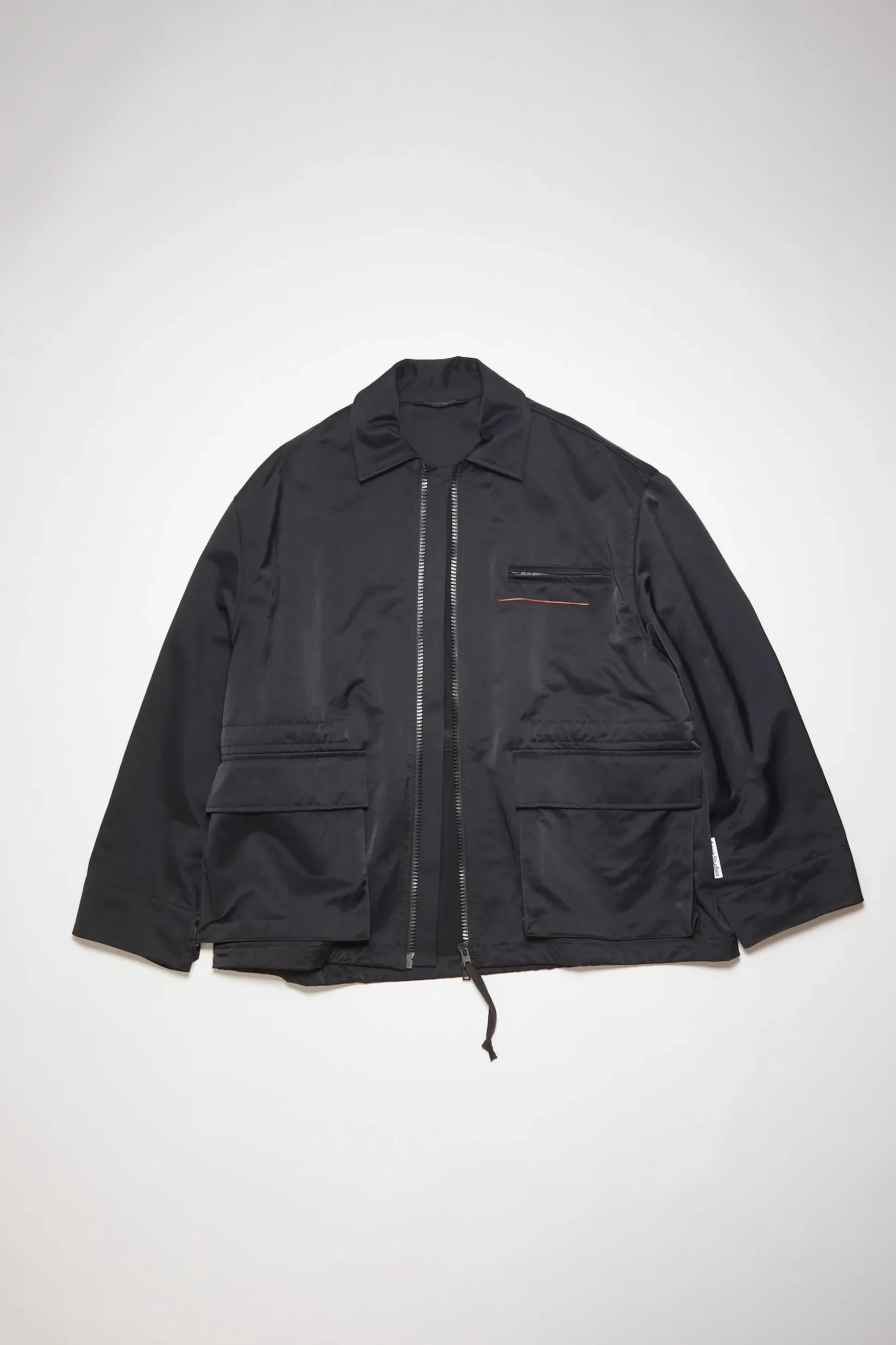 Satin-Jacke