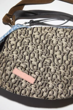 Schultertasche Mit Monogramm