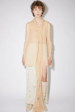 Seidenbluse Zum Schnuren