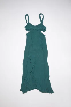 Slipdress Mit Ruschen