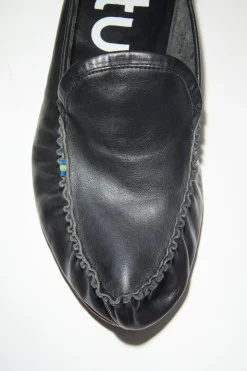Slip-On-Schuhe Aus Leder