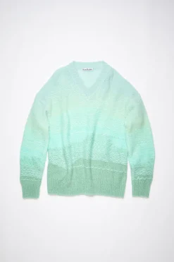 Strickpullover Mit V-Ausschnitt