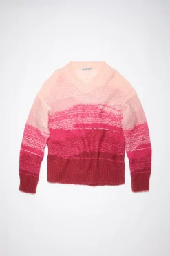 Strickpullover Mit V-Ausschnitt