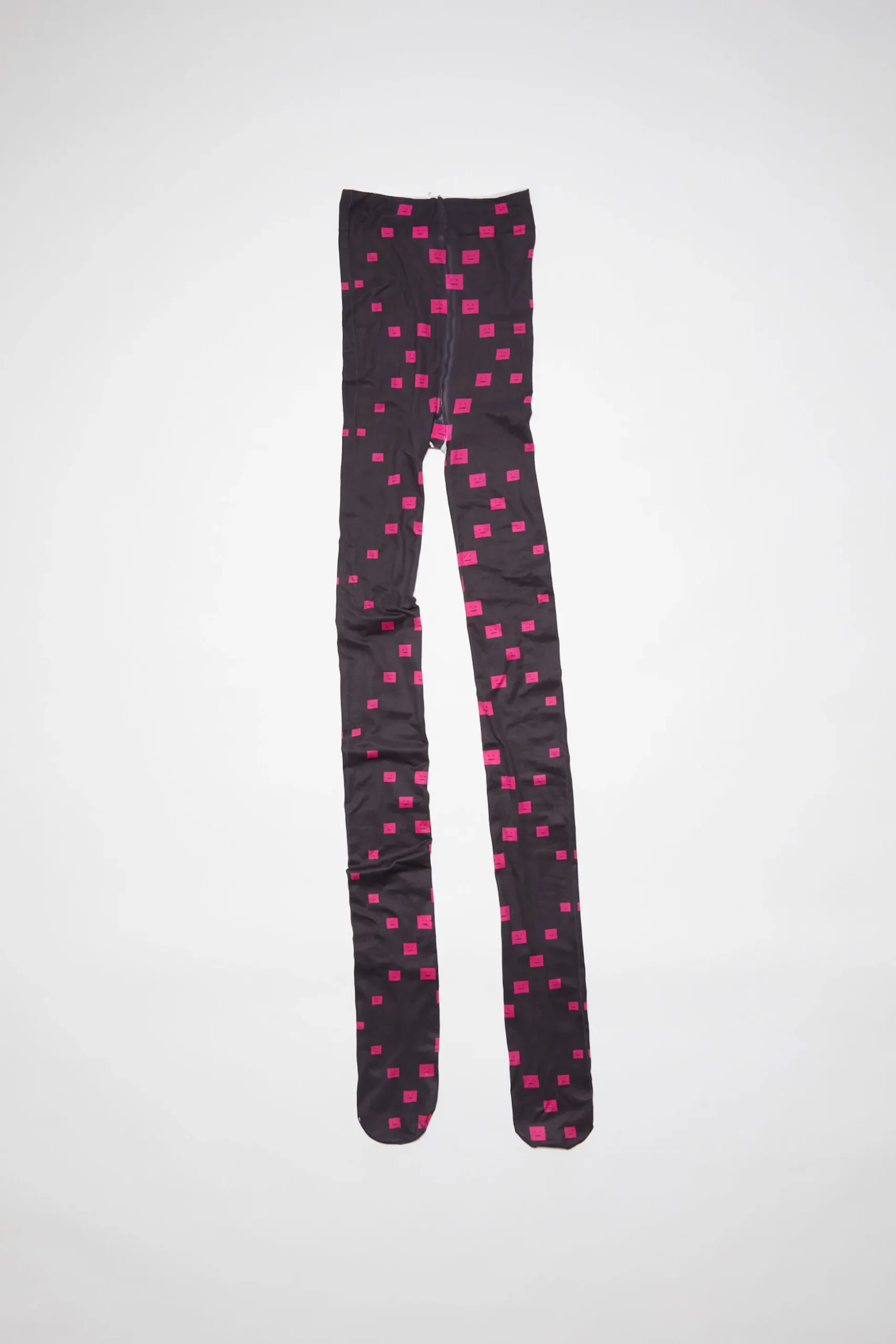 Strumpfhose Mit Face-Logo