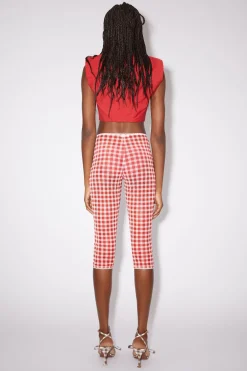 Strumpfhose Mit Gingham-Muster