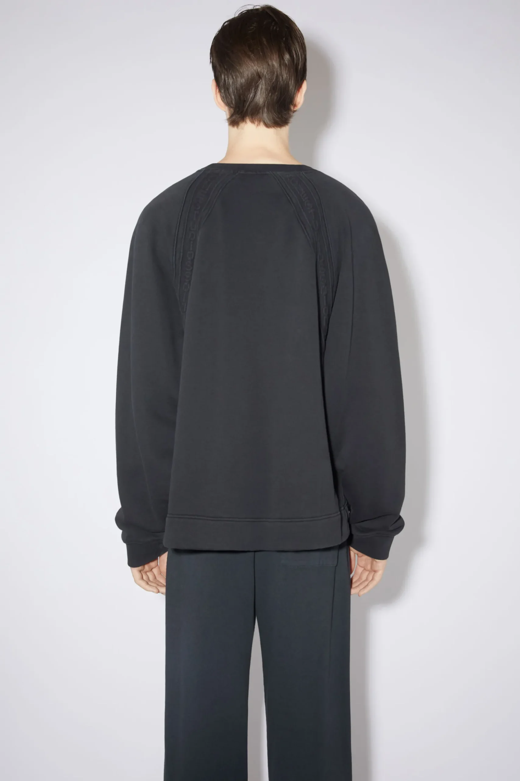 Sweatshirt Mit Logo-Tape