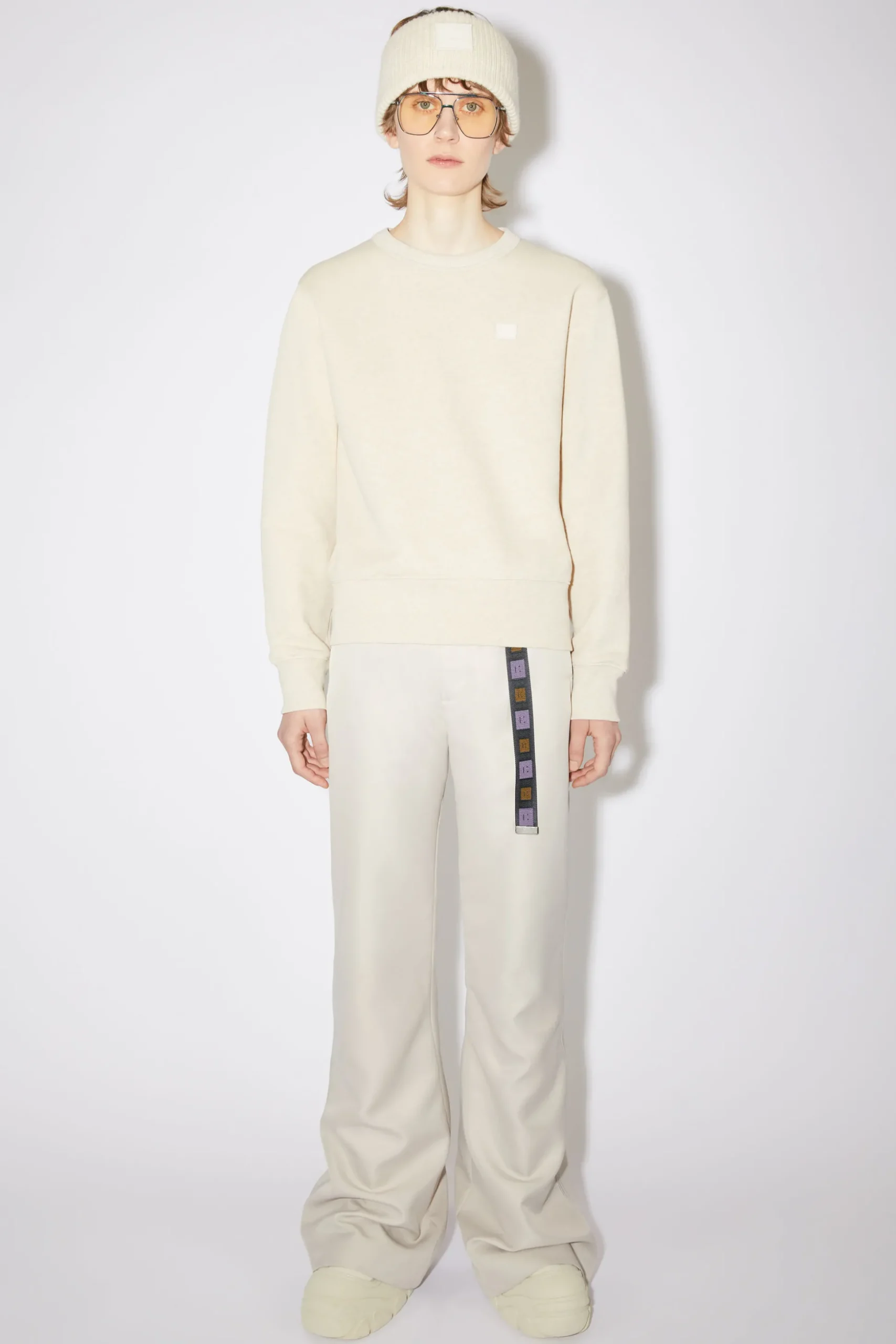 Sweatshirt Mit Rundhalsausschnitt