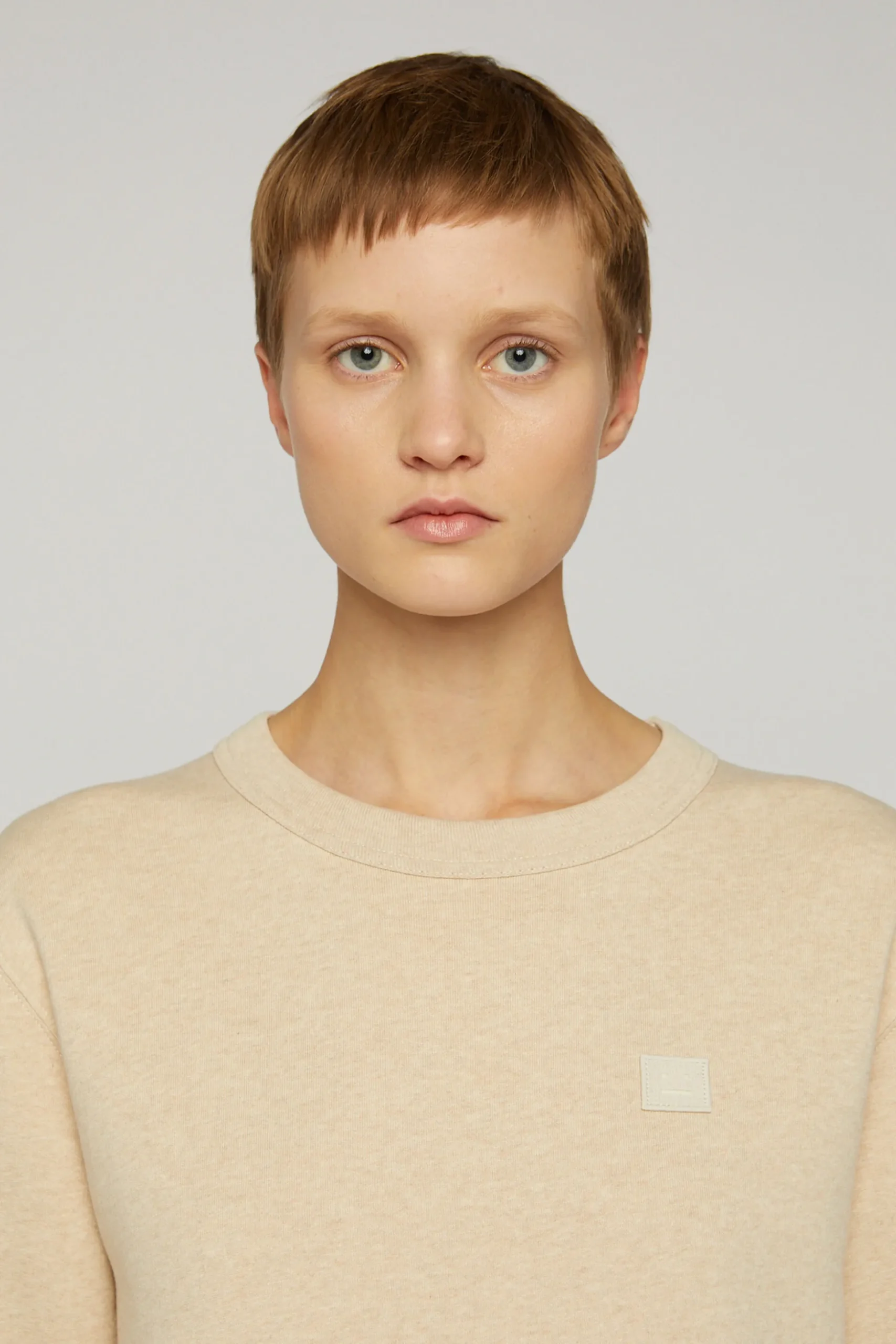 Sweatshirt Mit Rundhalsausschnitt