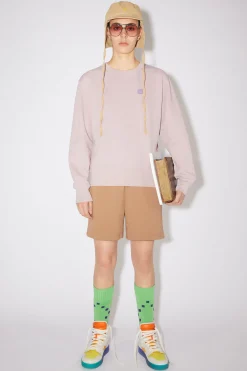 Sweatshirt Mit Rundhalsausschnitt