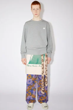 Sweatshirt Mit Rundhalsausschnitt