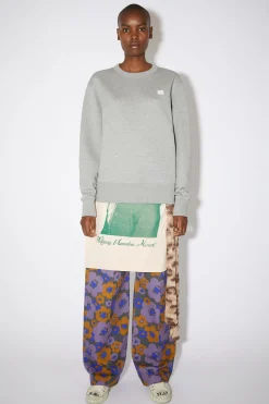 Sweatshirt Mit Rundhalsausschnitt