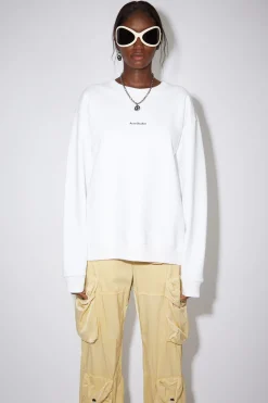 Sweatshirt Mit Stempel-Logo