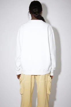 Sweatshirt Mit Stempel-Logo