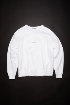 Sweatshirt Mit Stempel-Logo