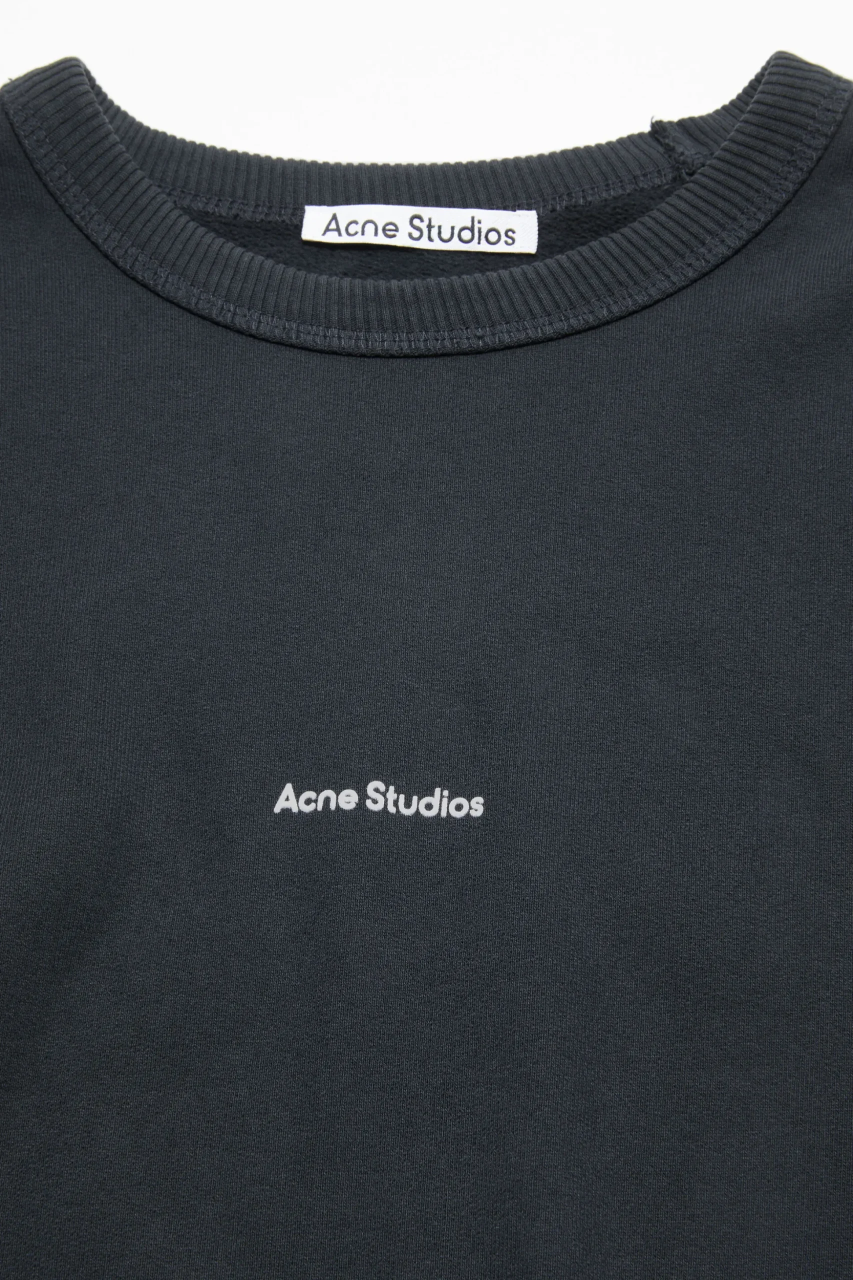 Sweatshirt Mit Stempel-Logo