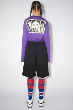 Sweatshorts Aus Fleece