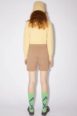 Sweatshorts Aus Fleece