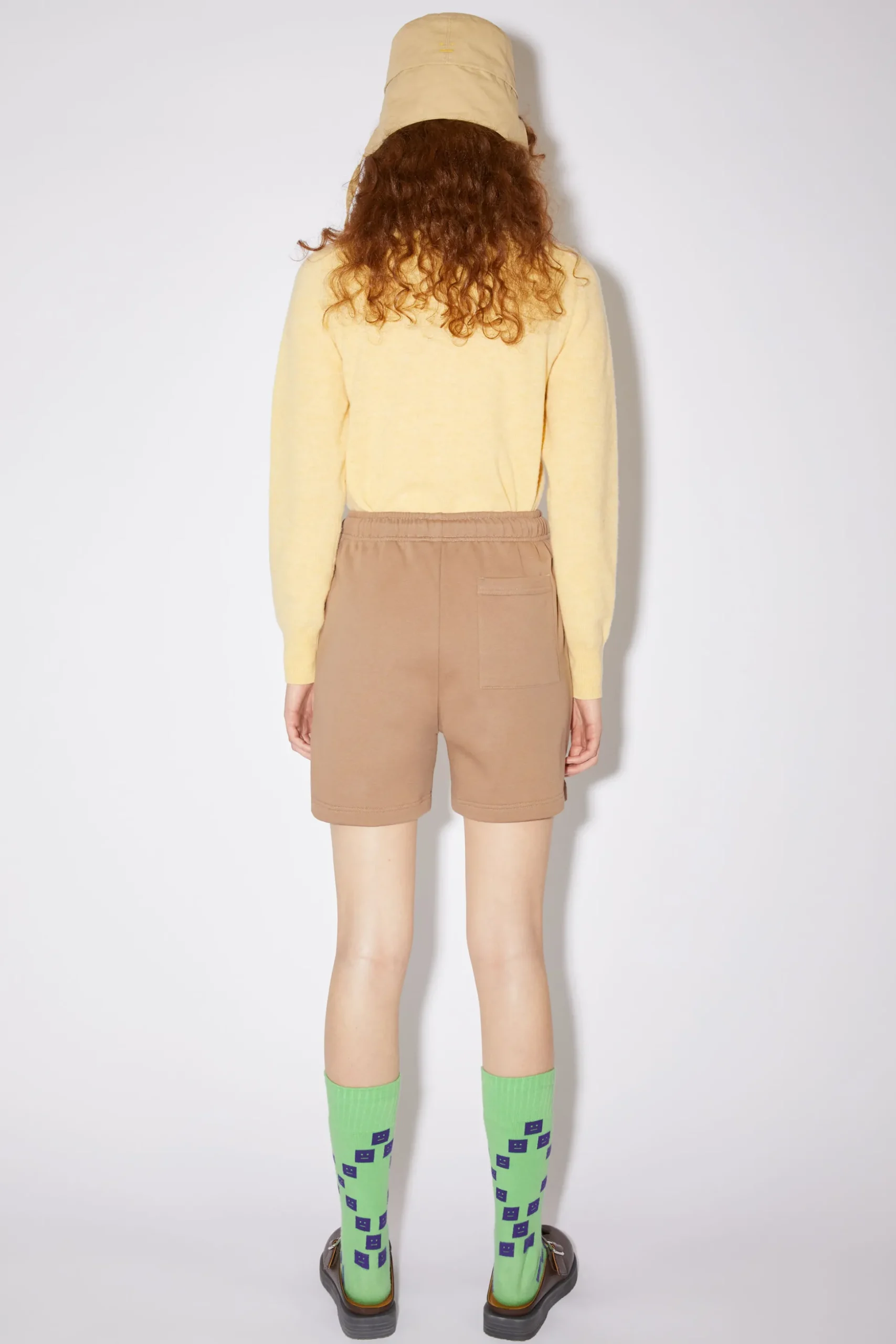 Sweatshorts Aus Fleece