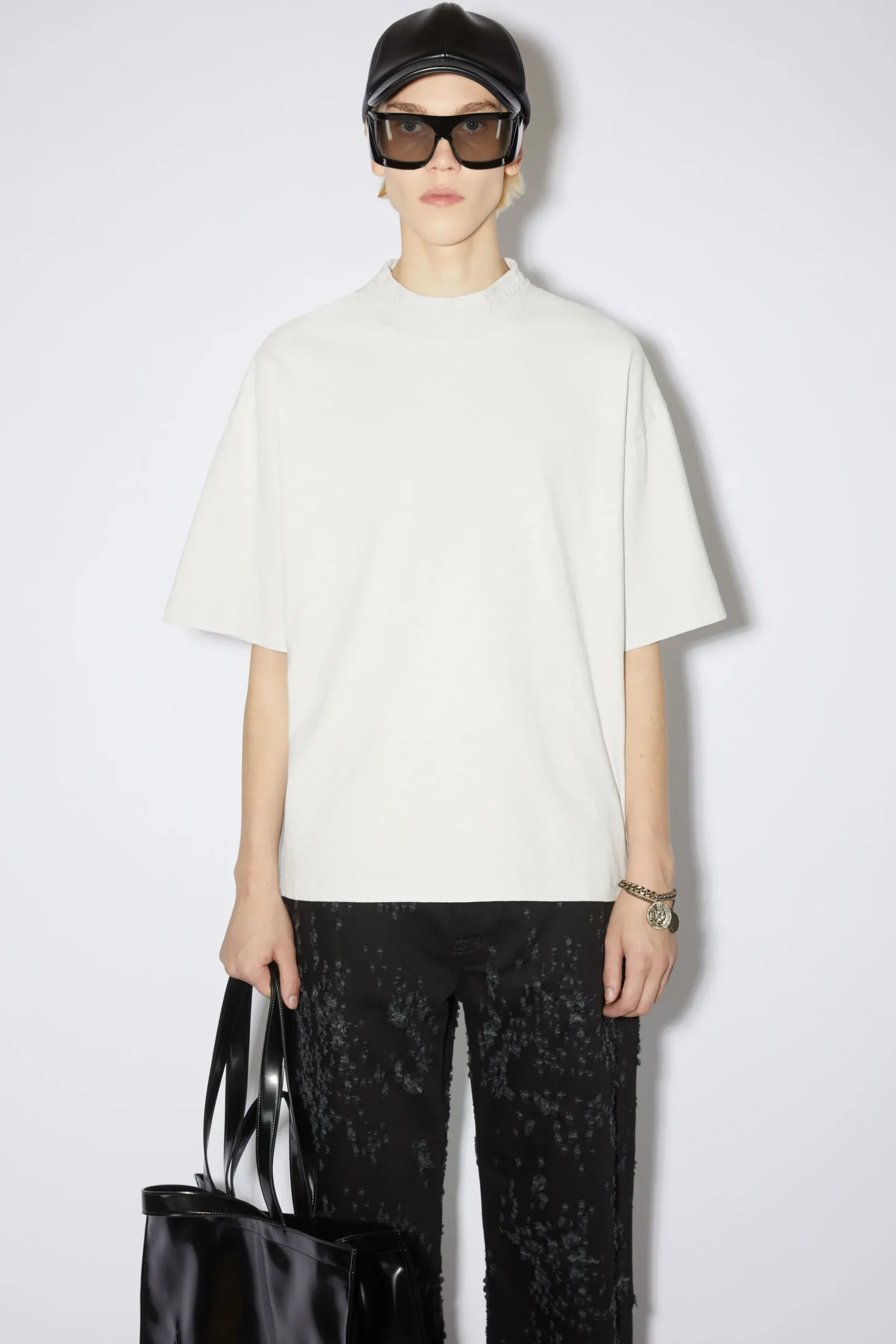 T-Shirt Mit Logo-Tape
