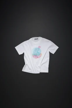 T-Shirt Mit Siebdruck
