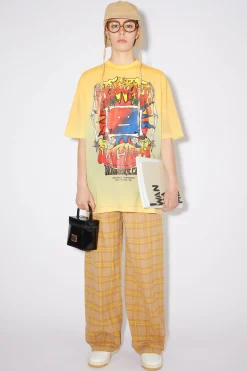T-Shirt Mit Siebdruck