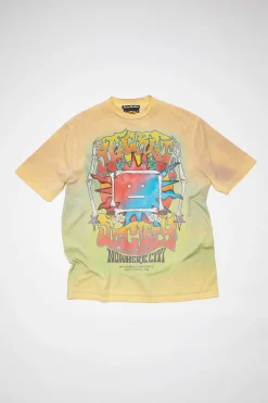T-Shirt Mit Siebdruck