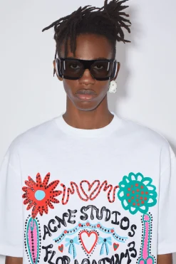 T-Shirt Mit Siebdruck