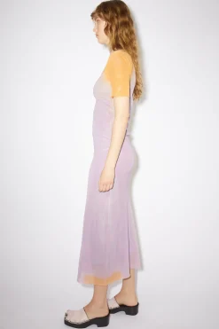 T-Shirt-Kleid Aus Tull