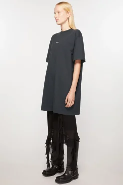 T-Shirt-Kleid Mit Logo
