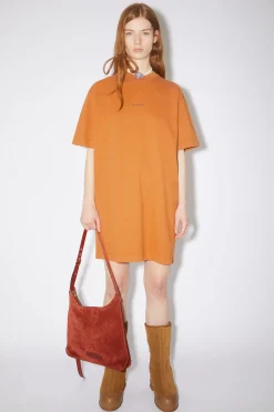 T-Shirt-Kleid Mit Logo