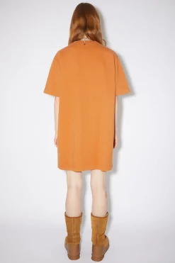 T-Shirt-Kleid Mit Logo