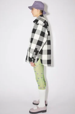Wattierte Hemdjacke Mit Karomuster