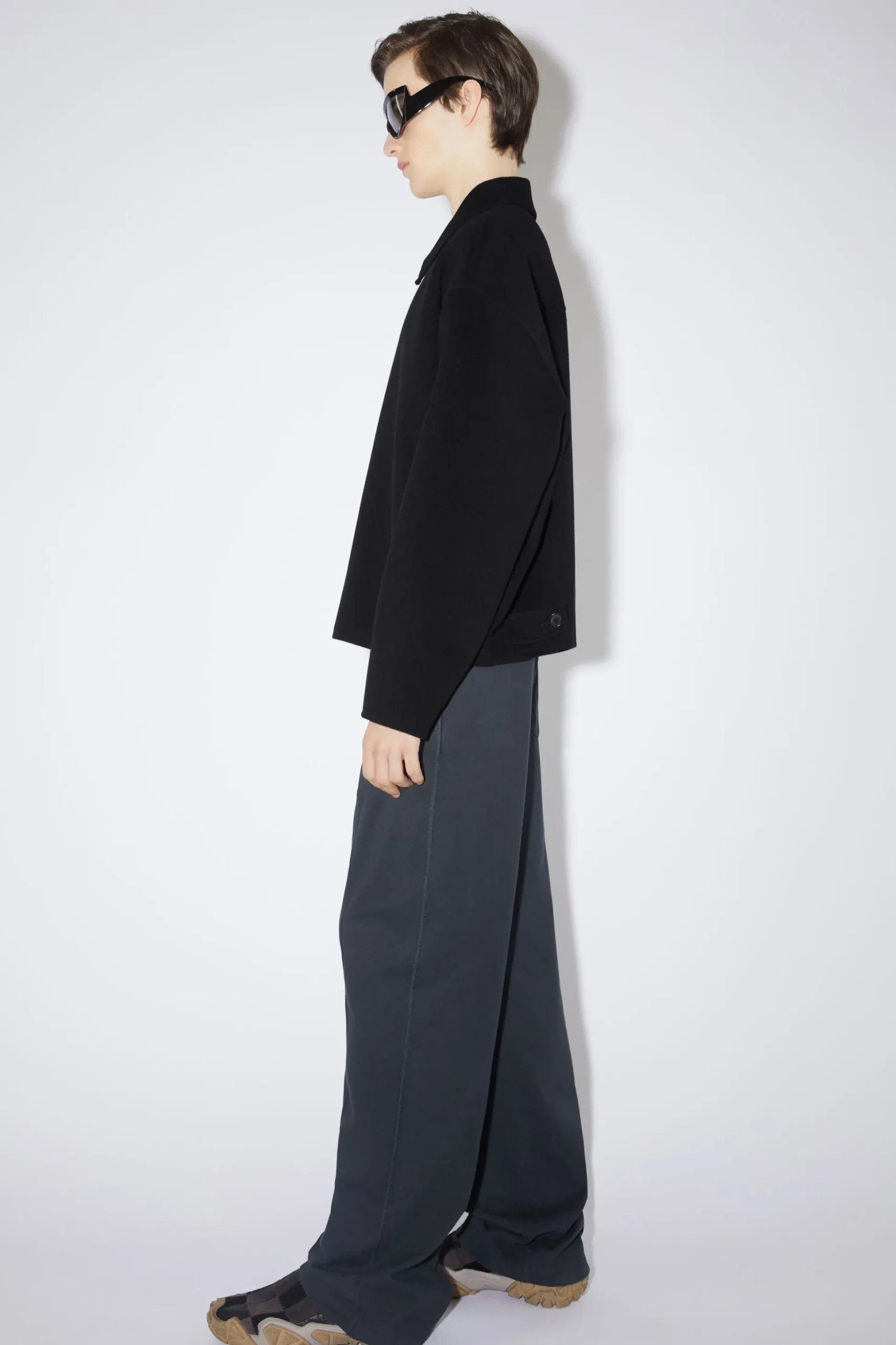 Wolljacke Mit Reisverschluss