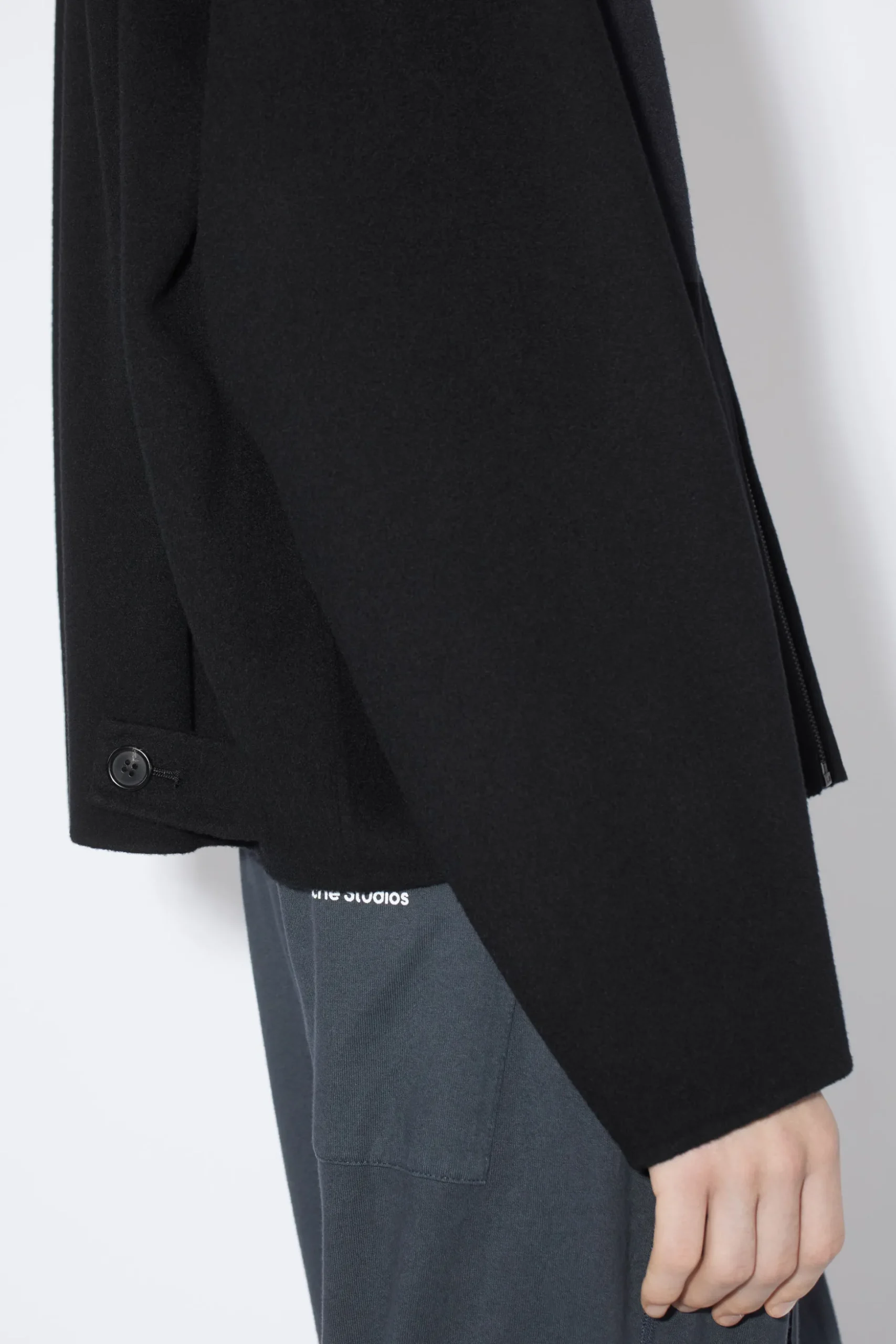 Wolljacke Mit Reisverschluss