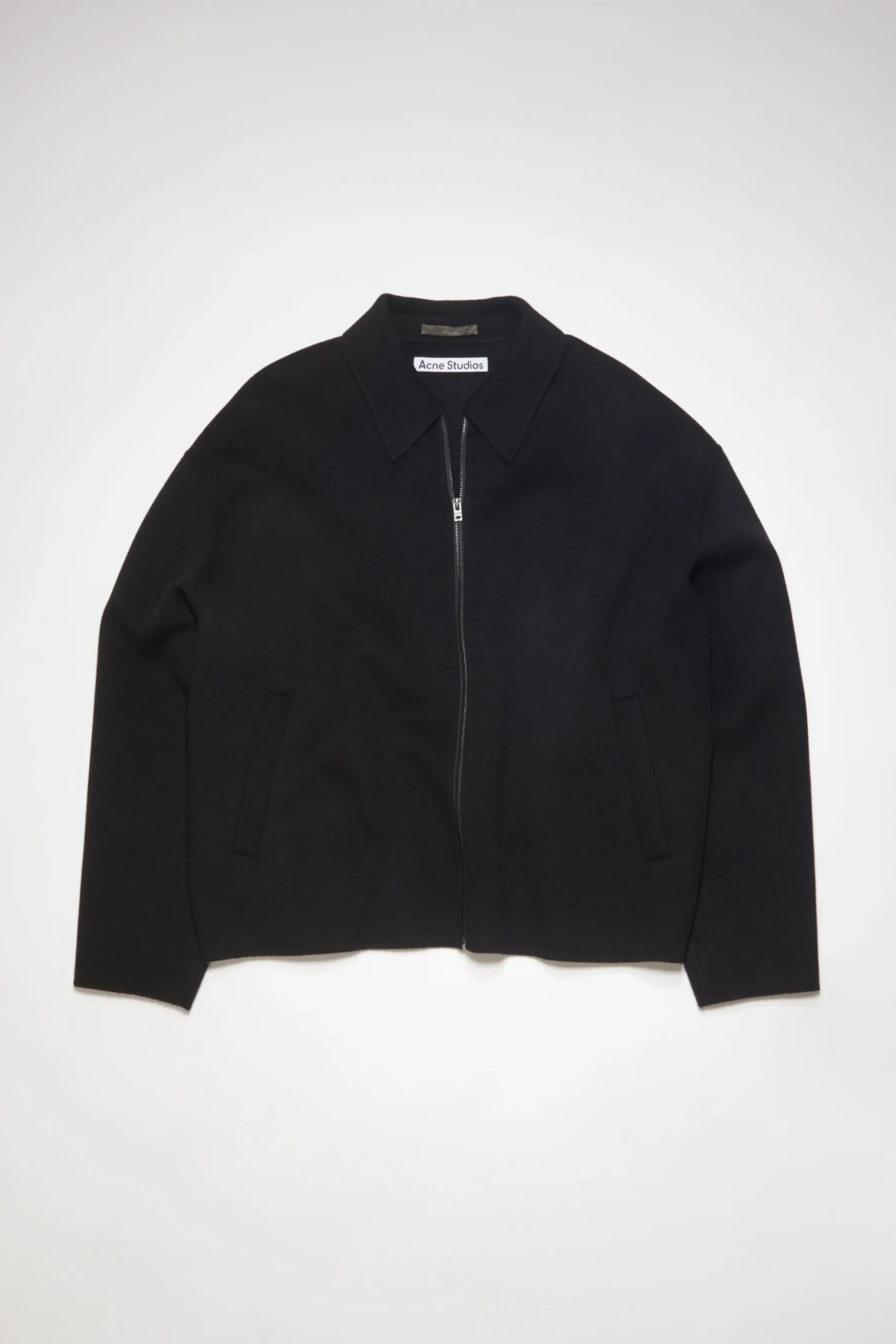 Wolljacke Mit Reisverschluss