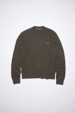 Wollpullover Mit Rundhalsausschnitt