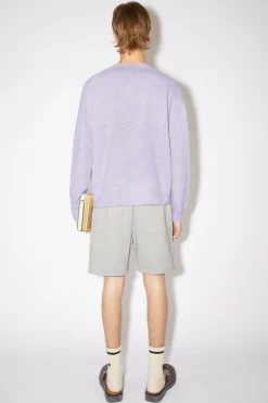 Wollpullover Mit Rundhalsausschnitt