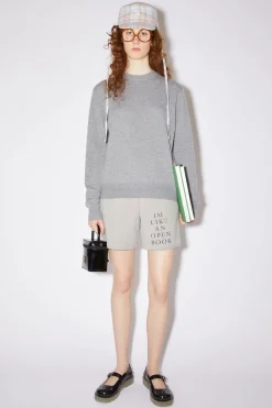 Wollpullover Mit Rundhalsausschnitt