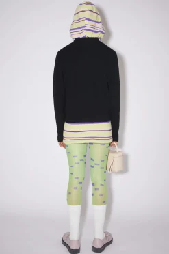 Wollpullover Mit V-Ausschnitt