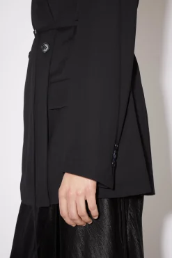 Zweireihige Anzugjacke Mit Gürtel