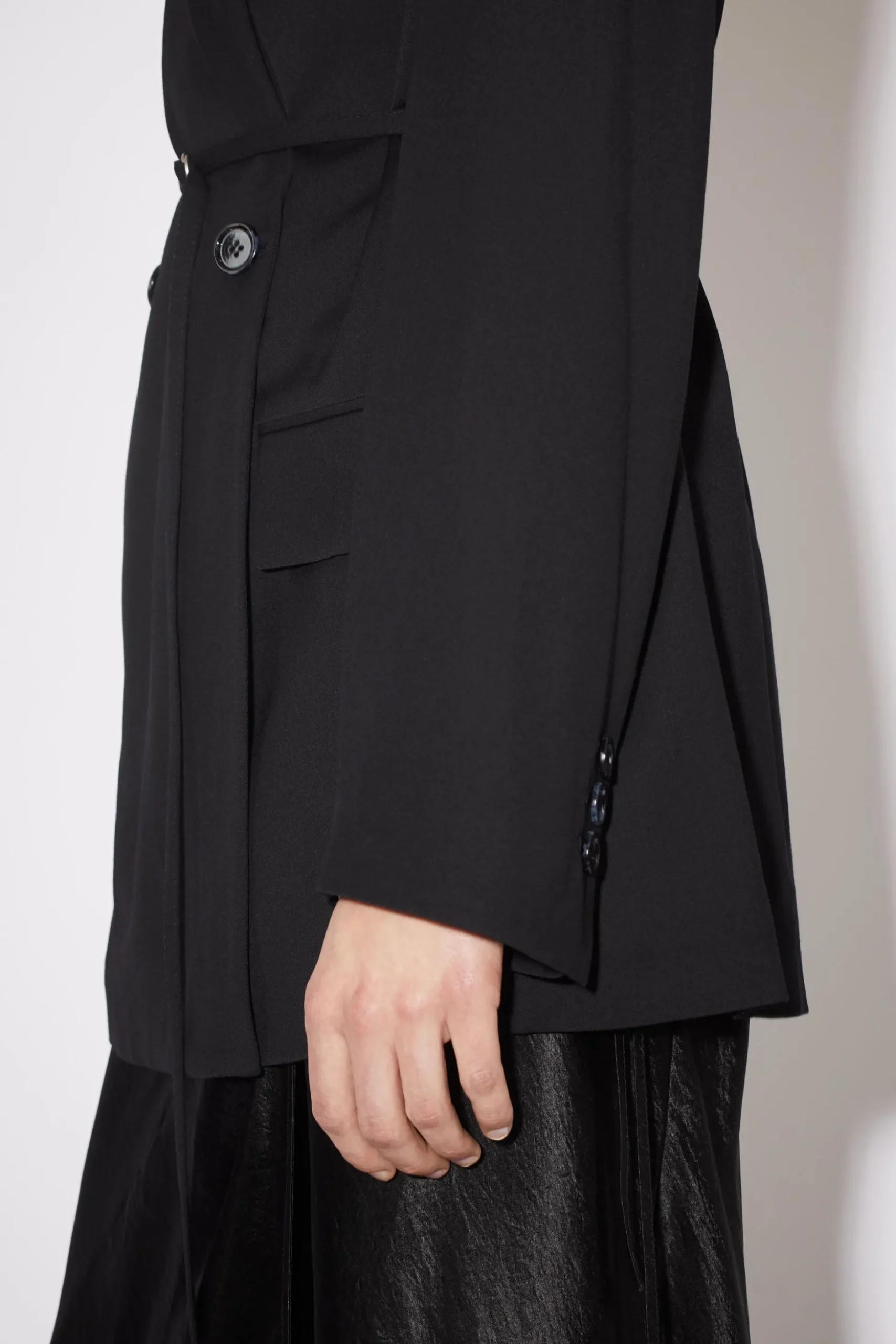 Zweireihige Anzugjacke Mit Gürtel