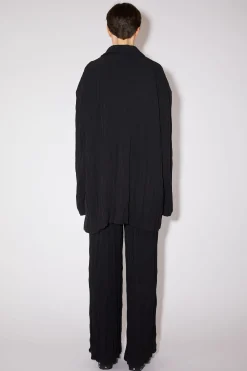 Zweireihige Jacke Aus Satin