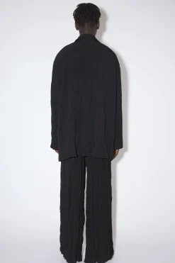 Zweireihige Jacke Aus Satin